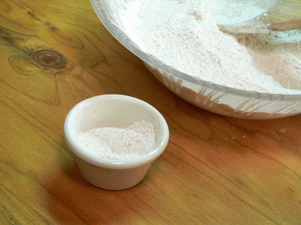 12_Chicken-Fried-Steak_reserve-some-flour Reserve 1/4th cup of the flour for later to make the gravy.