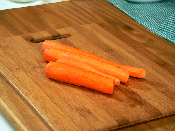 15-Beef-Stew_prepare-carrots Prepare the carrots.