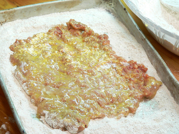 21_Chicken-Fried-Steak_dredge-in-flour-again Dredge in flour again.