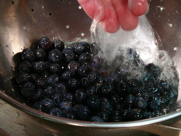 Blueberry-Muffins_01b_berry-prep_rinse Blueberry Muffins, rinse