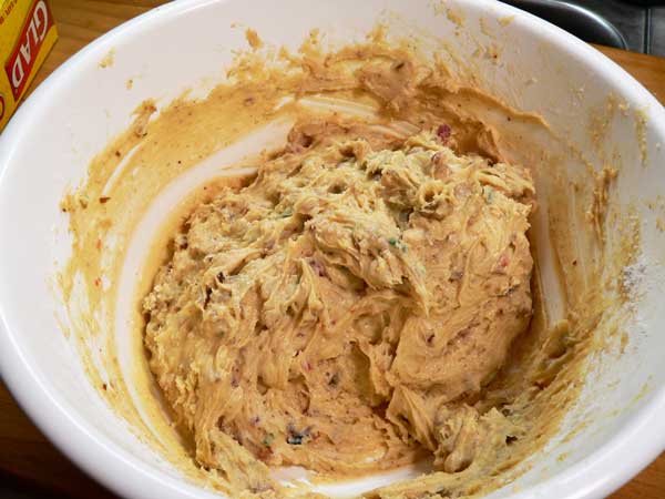 Fruitcake Cookies, mix again.