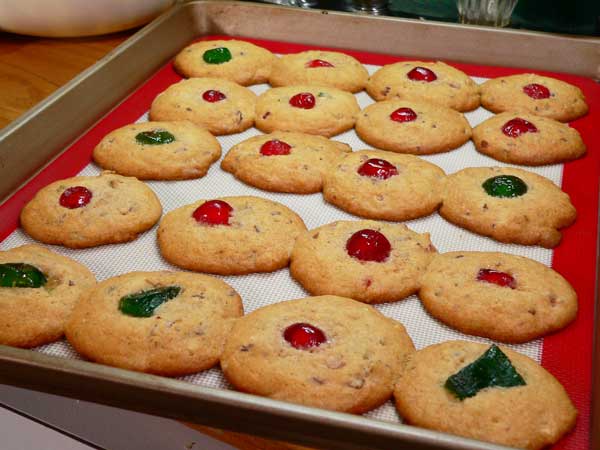 Fruitcake Cookies, smaller batch.