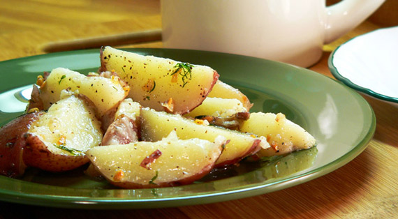 Garlic-Dill-New-Potatoes-Recipe Garlic Dill New Potatoes Recipe