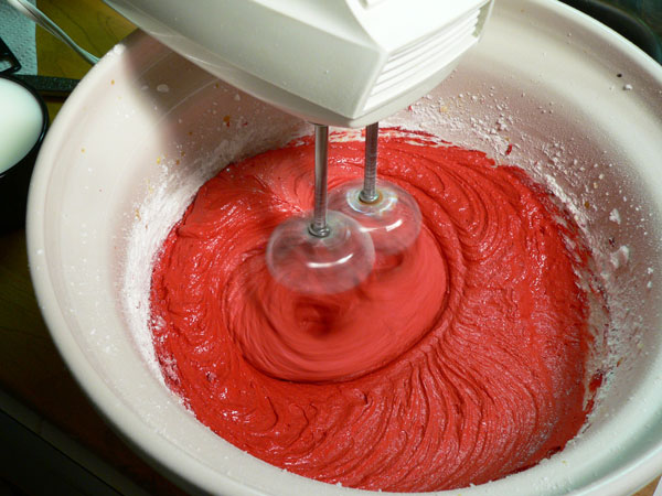 Red Velvet Cake, mix well.