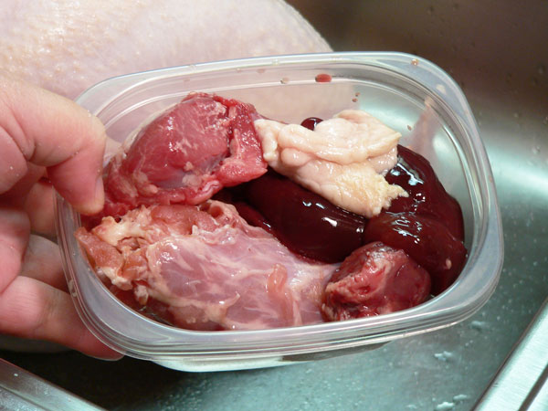 Roast Turkey, save the giblets.