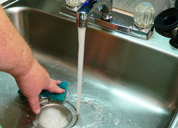 Roast Turkey, wash the sink and any other surfaces.