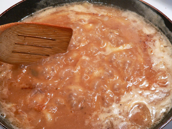 salisbury-steak-onions-add-beef-granules-stir-27 stir the mixture well