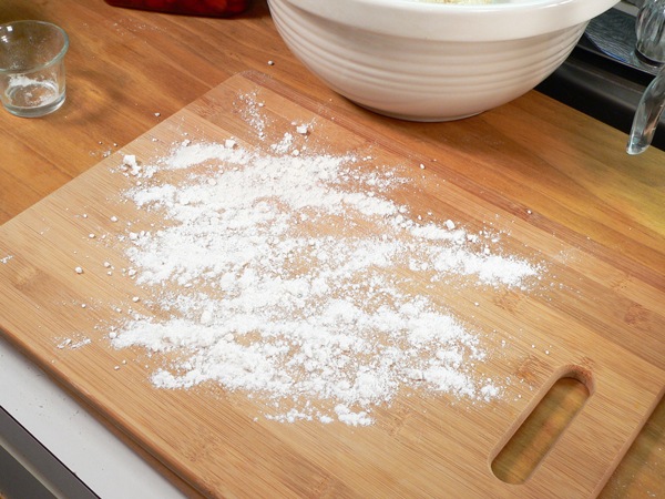 Strawberry-Shortcake_12_flour-the-surface Strawberry Shortcake, flour the surface of your countertop.